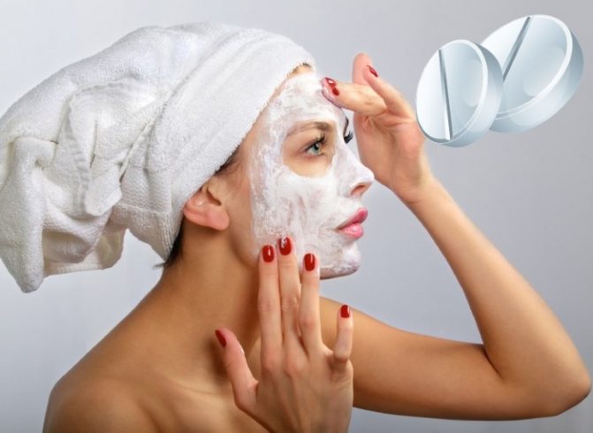 Aspirin face mask against wrinkles: how to prepare and use at home