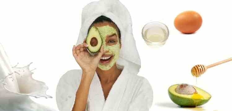 avocado face mask against wrinkles