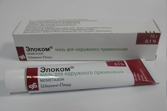 Elokom drug in ointment form
