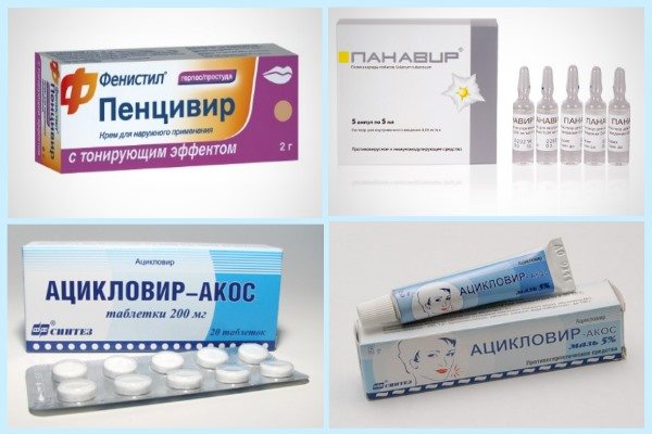 Antiviral drugs for herpes zoster
