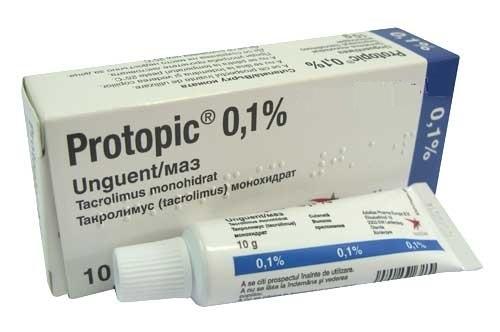 Protopic allows you to eliminate allergic skin rashes of even undetected nature