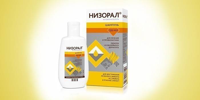 Nizoral shampoo in packaging